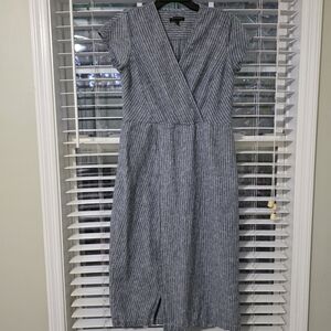 Banana Republic Striped Midi Dress